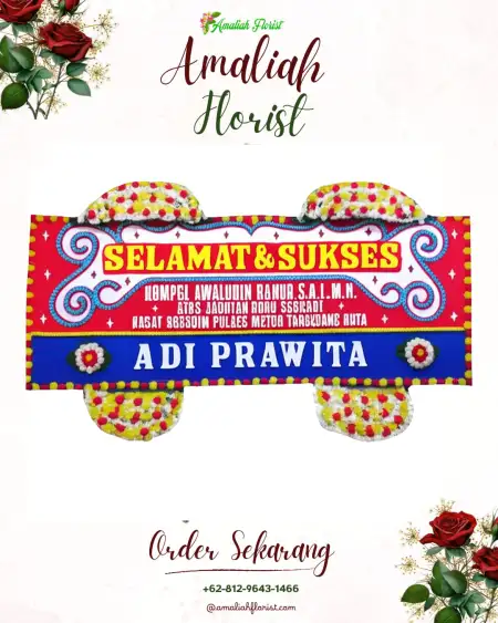 Papan Bunga Ucapan Selamat Lampung Barat