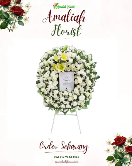 Krans Bunga Duka Lampung Barat